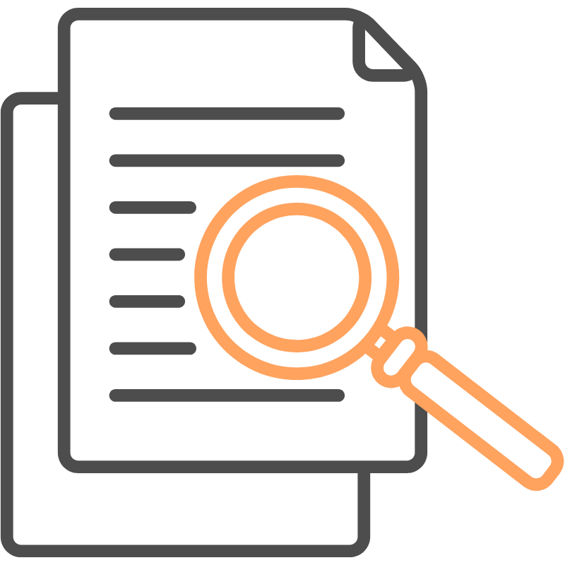 Direct Search Abbildung mit Lupe